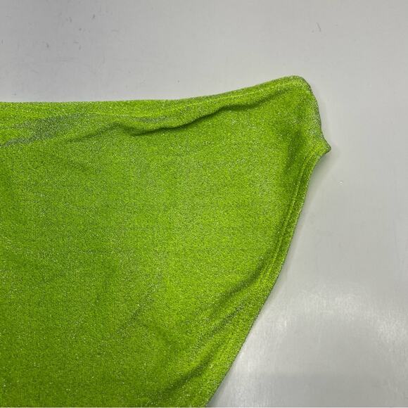 Good American Sparkle low rise brief electric lime - 3 (large) - Picture 7 of 9